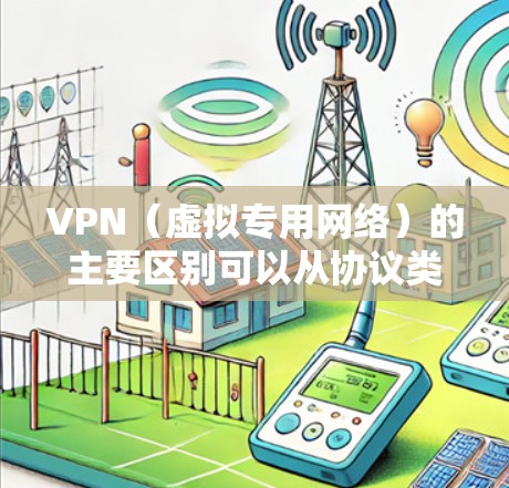 VPN（虚拟专用网络）的主要区别可以从协议类型、用途、加密强度、速度、隐私性等多个维度进行比较。以下是常见VPN类型的对比分析