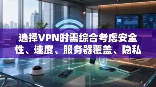 选择VPN时需综合考虑安全性、速度、服务器覆盖、隐私政策和价格等因素。以下是目前口碑较好的VPN推荐，适用于不同需求